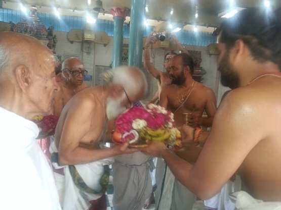 Havan at delhi Ganesh Mandir